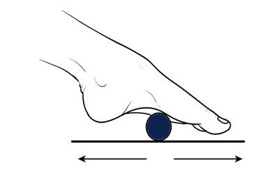 GOLF BALL ROLL